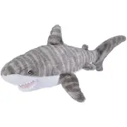 Wild Republic Cuddlekins Mini Tiger Shark 15 Inch Plush Figure NEW IN STOCK