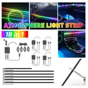 RGB Car Atmosphere Acrylic Interior LED Guide Fiber Optic Ambient Light Lamp USA (for: Renault)