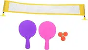 MOTHNUR 1 Set Mini Table Tennis Mini Portable Table Tennis Set Table Tennis Racket Set Outdoor Cars Car Games for Personalized Pickleball Paddle Name Bands