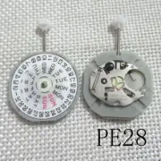 Replacement Brand New Quartz Movement Sunon PE28 3 Hands Day Date Movement
