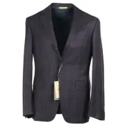 Canali Slim-Fit 3-Piece Soft Brushed Flannel Wool Kei Suit 40R (Eu 50) NWT