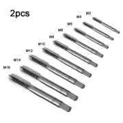 2XThread Tap Thread Tap Set Standard Metric Thread Sprial Flutes Stainless Steel