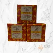 Crabtree & Evelyn Oatmeal & Wheatgerm Triple Milled Soap 3.5oz/100g (Lot of 3)