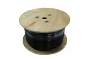 Dynamix C-C6-SLDGEL Cat6 UTP Solid GEL Filled Outdoor Cable - 305m - Black