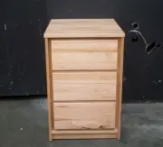 Panama Desk Drawer unit - Solid Messmate Timber
