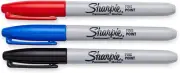 Sharpie 30173PP Fine Point Permanent Markers Assorted Colors 3 Count