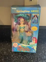 VTG TYCO Disney The Little Mermaid Limited Ed Springtime Ariel Doll MIB 1991