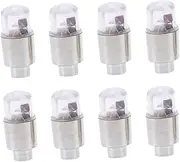 Set of 12 Caps Night Lights for Car Bikes Motorcycles Led Wheel Tire Lights for Night Visibility