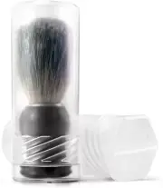 QSHAVE Shaving Brush Travel Case Holder Fit for Most of Shaving Brushes Brush