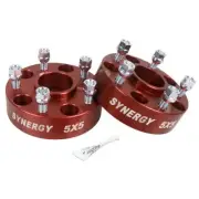 Synergy For Jeep Hub Centric Wheel Spacers 5x4.5-1.50in Width 1/2-20 UNF Stud