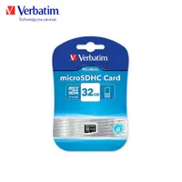 在飛比找蝦皮商城優惠-Verbatim 威寶 Micro SDHC 32GB(Cl