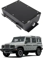 Qiosreui Driver Side Underseat Storage Box for INEOS Grenadier 2020-2025 Accessories, Underseat Storage Lockbox, Underseat-Front Anti-Theftt Security Box Safe Vault Hidden Organizer Tray Bin Container