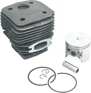 Mowers Parts Cylinder Piston Kit for Husvarna 395 395XP 395 EPA 395XP EPA for Jonsered 2094 2095 Nikasil Big Bore 58mm Chainsaw PN 503993903 Replacement Parts