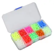 1000pcs/Box Plastic Round Beads Fishing Tackle Lures Tools Accessory For Ou CW