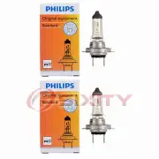 2 pc Philips Low Beam Headlight Bulbs for Smart Cabrio Crossblade Forfour mo (for: Smart)