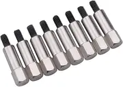 8 Pcs,8 Pcs Chrome Valve Cover Bolt Set Small Block Fit for Chevy 283 305 327 350 383 396 427 454 502 SBC BBC Stud Kit Stud Kit