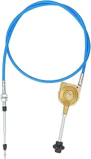 MagiDeal 2M Excavator Throttle Cable Bendable Easy Installation Reliable Stainless Steel Joint Quick Response for Excavator Mixer