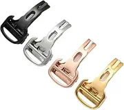[KBCTFWP] 14 16mm 18mm 20mm Stainless Steel Folding Buckle for Leather Strap Buckle Women Men's Universal Belt Watch Clasp Accessories