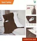 Cozy Up with this 50" x 60" Electric Throw - 5 Heating Levels, Machine Washable