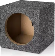 Facmogu 8in Ported Subwoofer Box Single Car Speaker Enclosure with Great High...