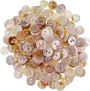 Buttons, 100pcs 12.5mm/15mm/20mm Flat Mother of Pearl Buttons, Multi-Functional Reusable Buttons for Clothes Coat Cardigan and Other DIY Craft