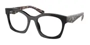 Prada PR A05VF Asian Fit 13P1O1 Men's Glasses Black Size 54 - Private Health Rebate - Blue Light Block Available