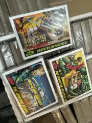 2012 Topps Heritage Mars Attacks, 55 card base + 2 chase sets NM