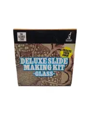 The Science Cube Deluxe Slide Making Kit Glass Biology Kids Activity Age 10+