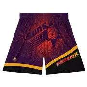 Mitchell & Ness Phoenix Suns Re-Take Gradient Swingman Shorts NBA Men Size Large