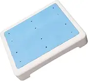 Beavorty Short Step Stool for Bathtub and Shower Nonslip Shower Mat for Elderly and Durable and Tpr Material Stool for Toilet and Bath Use