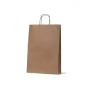 Brown Kraft Paper Carry Bags Medium /Midi Carton of 250