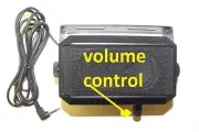 YAESU COMPARABLE EXTERNAL volume control best ham cb communication SPEAKER