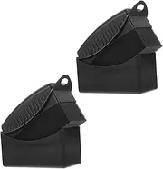 2pcs Covered Tire Brush Car Wheel Waxing Sponge Beauty Sponges Foam Pad Auto Waxing Brush Car Tire Polishing Brush Hub Interior Wheel Cleaning BrushWax Pad Wax Applicator for Tire Gel Tire Shine