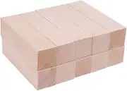 SEWOART DIY Wood Block Set 10pcs Natural Balsa Craft Wood Planks for Creative Projects