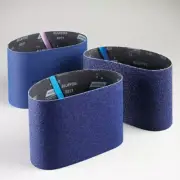 Norton Bluefire Sanding Belts 7-7/8" x 29-1/2" Hummel Box/10 Belts #100