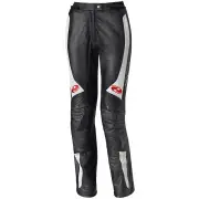 Sarana Ladies Black White Leather Pants