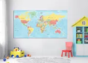 [Namly Design] World Map Poster