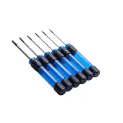 6 Pcs of Kincrome Precision Hex Screwdriver Set - Chrome Vanadium Steel