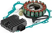 Generator Stator Regulator Rectifier Gasket Set Compatible With Yamaha Kodiak YFM450 12-14 Motorcycle Accessories