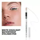 1/12Pcs White Eyeliner Pencil Highlighter Eye Liner Long Lasting Eye Makeup