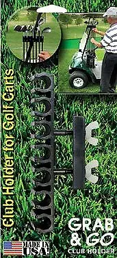 Grab & Go Golf Club Holder For Golf Carts