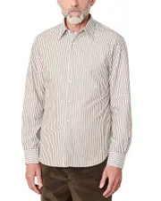 Officine Generale Giacomo Striped Button Front Shirt