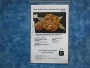 MARY DOLAN WOOL FABRIC FLOWER PATTERNS-THE CAMELLIA #W700P NIP
