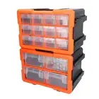 Parts Box With 4 Drawers Wall Mounting PVC Storage Cabinet For S Screws Nuts Kmy