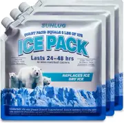 Cooler Ice Packs Reusable Ice Packs for Coolers Long Lasting Freezer Packs for C