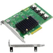 LSI LSI00244 9201-16i PCI-Express 2.0 x8 SATA / SAS Host Bus Adapter Card-