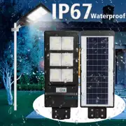 Weathproof Commercial LED Solar Street Light 9900000000LM Road Lamp Dusk to Dawn