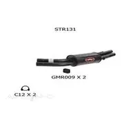 Redback Sports Pipes to suit GM Comm Vt-VZ 5.7L Sedan Twin 2 1/2” Rear Muffler Megaflow - STR131
