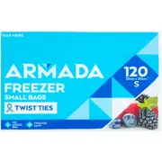 Armada Freezer Bags Small 120 pack