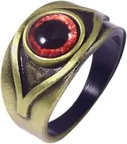 Hamish Game RE: Village Merch Red Eye Ring Red Eye Finger Ring Cosplay Game Accessories Game Props Cosplay Theme Parties Comic Exhibitions Creative Lightweight for Fans